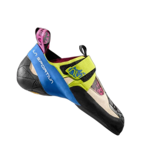 Zapatillas de Escalada La Sportiva Skwama Verde/Azul Mujer